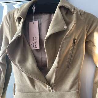Ohpolly camel dress
