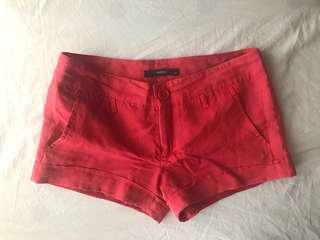 Mphosis Shorts in Red