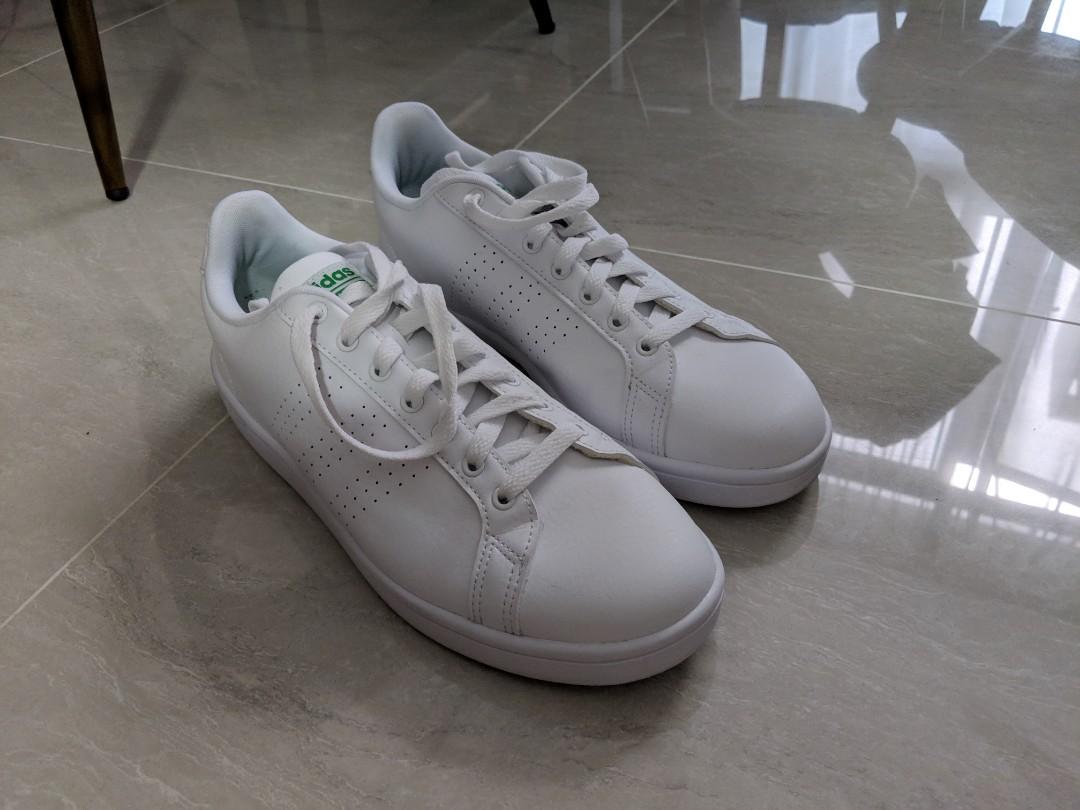 adidas advantage clean green