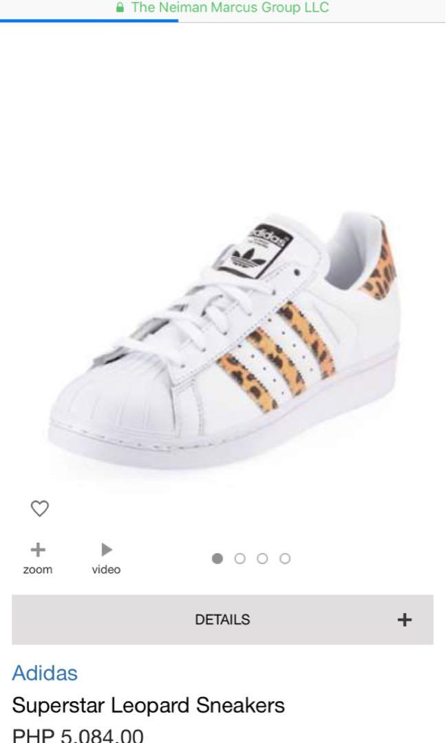 adidas superstar leopard