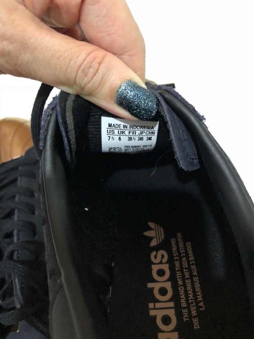 Adidas superstar deals rose gold 39