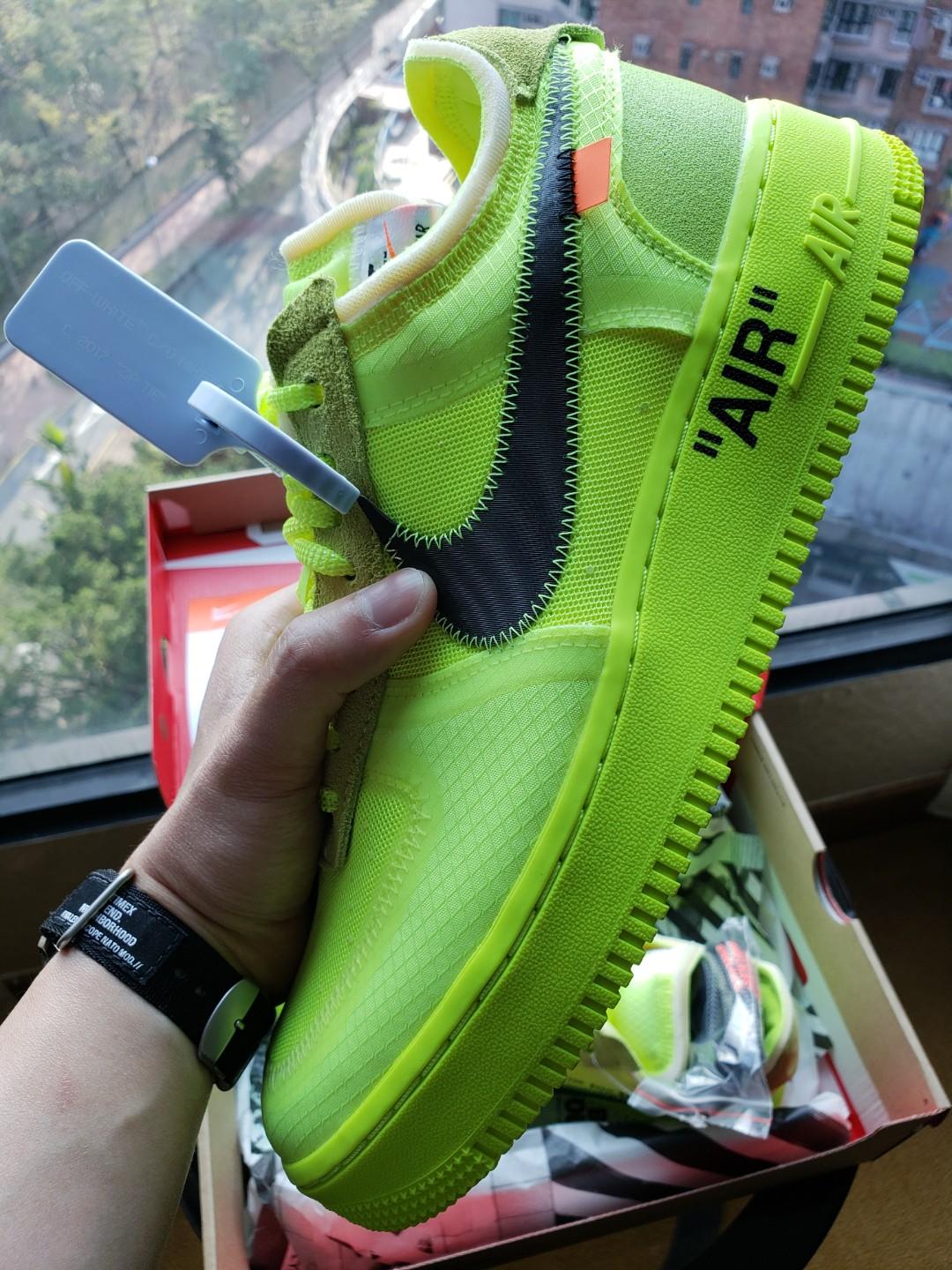 air force 1 low off white volt