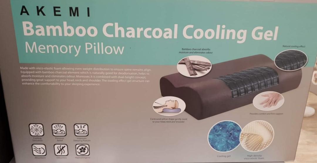 Akemi bamboo charcoal memory pillow hot sale