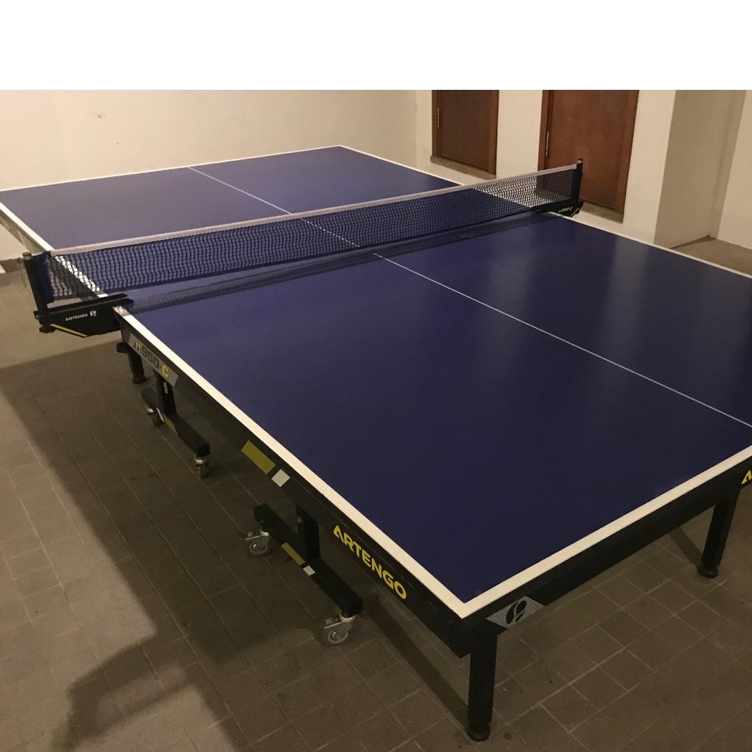 Artengo 950C folding table tennis table (incl racquets / balls