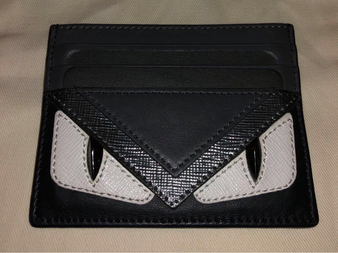 Authentic Fendi Bag Bugs Card Holder Men s Fashion Watches Accessories Wallets Card Holders on Carousell