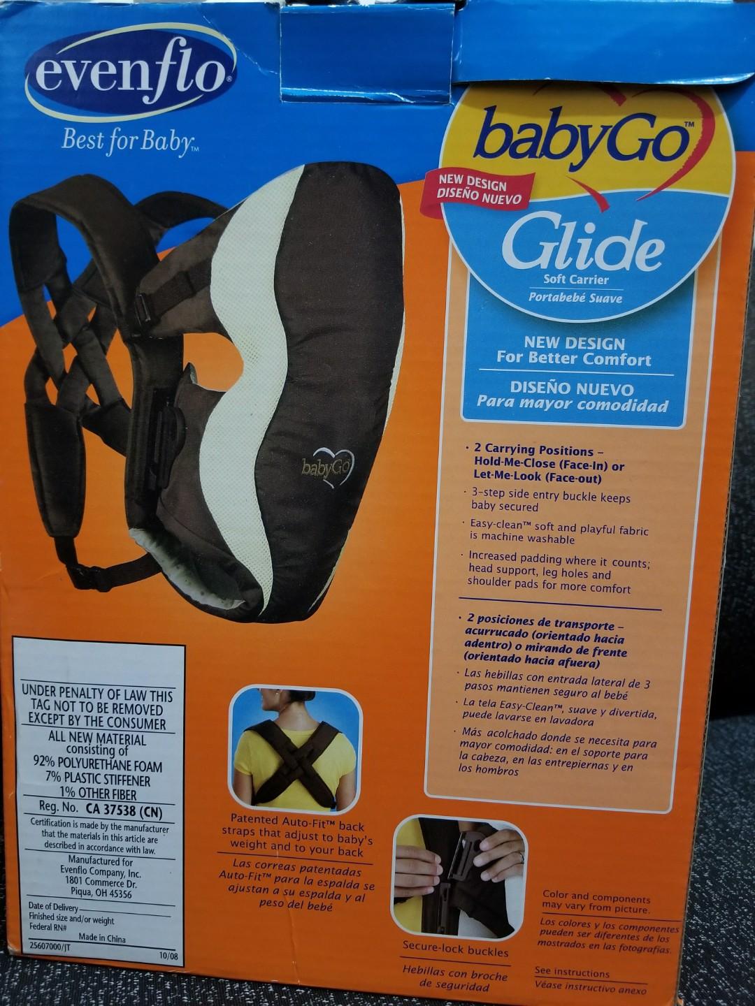 Evenflo hotsell babygo carrier