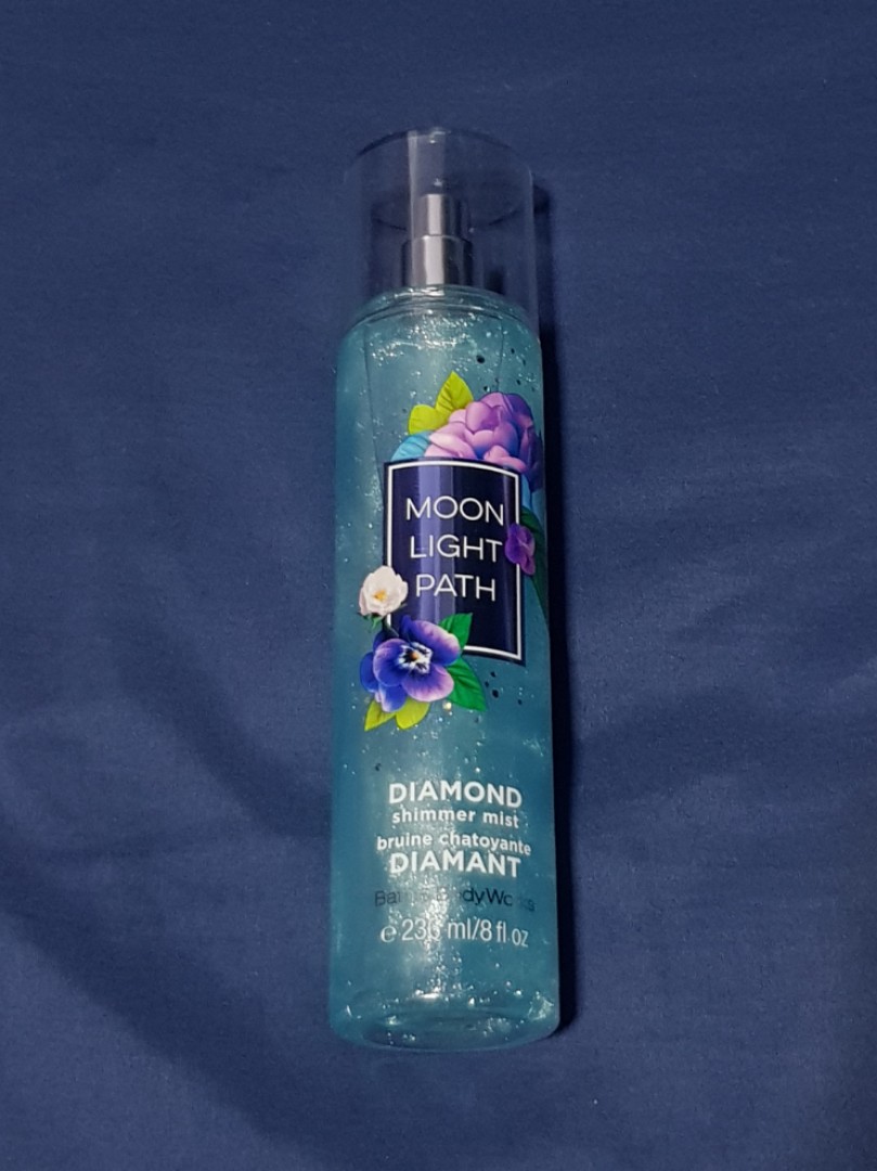 moonlight path diamond shimmer mist