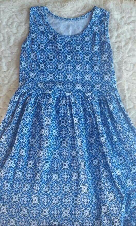 Bea Dress (Large 5 to 7 yo) (Category: Babies & Kids Fashion) located in Taytay. Submitted by anneodacrem (Listing ID 211186236, Image 1). Description: Bea Dress Large 5 to 7 yo Cotton Plus Sf.