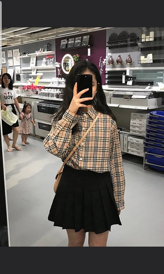 burberry style flannel