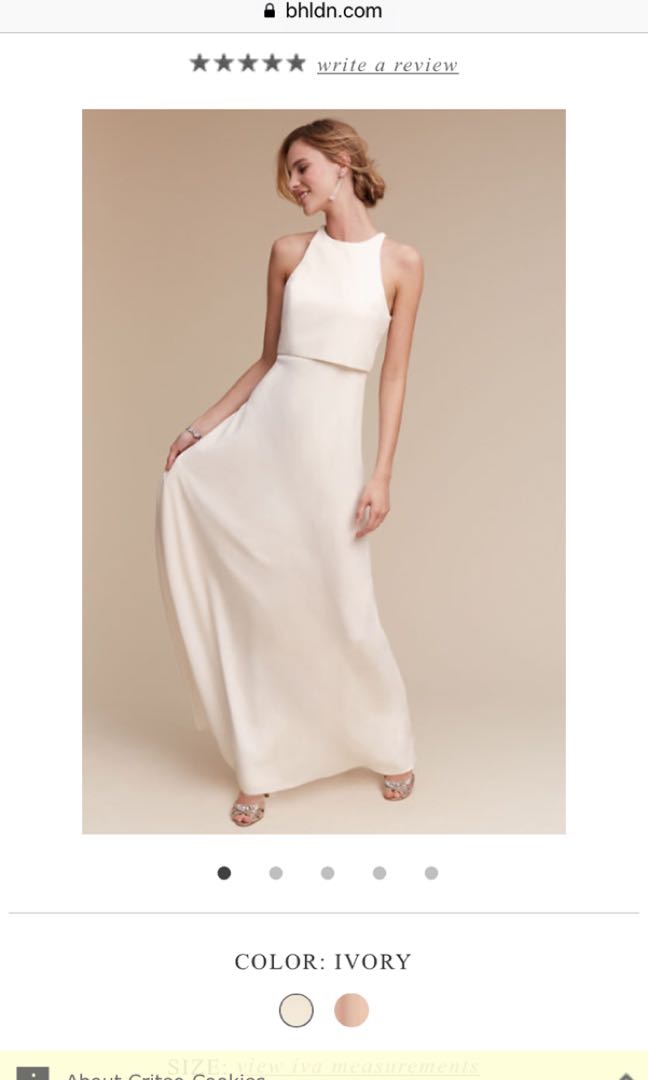 BHLDN Iva Crepe Maxi Women s Fashion Muslimah Fashion Dresses