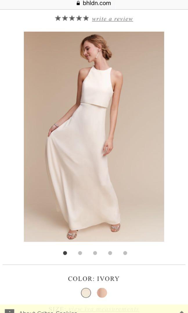 BHLDN Iva Crepe Maxi Women s Fashion Muslimah Fashion Dresses