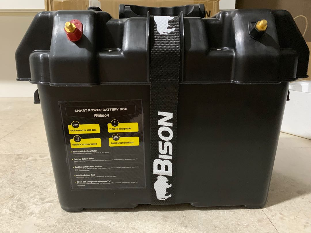 BISON Smart power battery box, Everything Else on Carousell