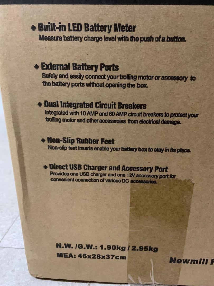 BISON Smart power battery box, Everything Else on Carousell