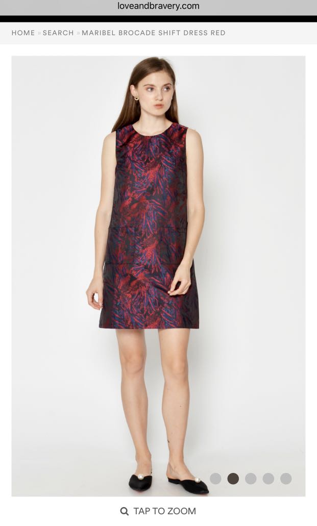 Brocade deals shift dress