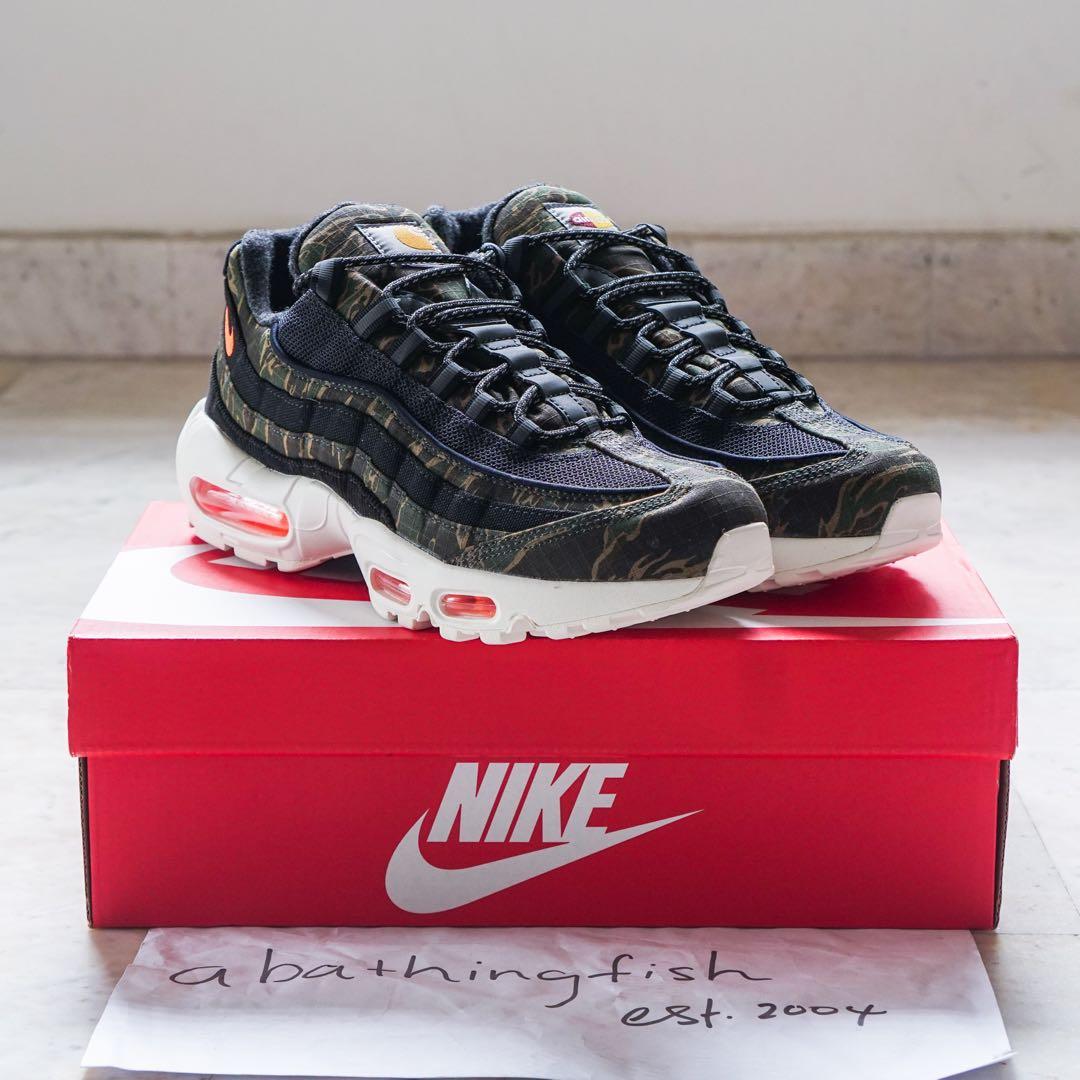 BNIB Nike Air Max 95 x Carhartt WIP men s US8.5 UK7.5 EU41.5