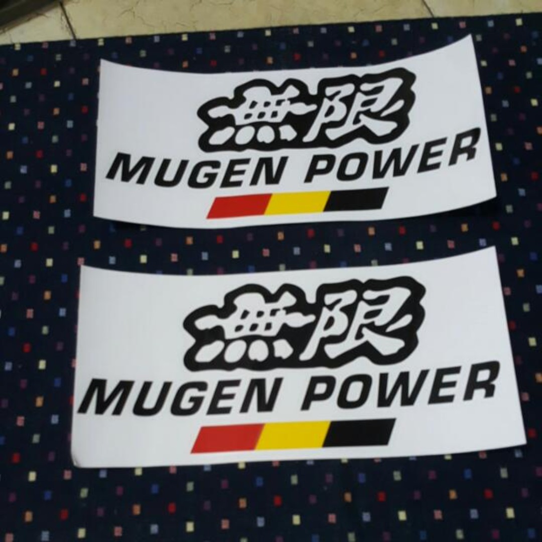 Mugen Power Sticker