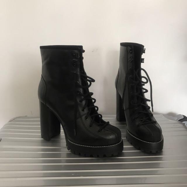 High-heel ankle boots - Studio · Black · Boots And Ankle Boots
