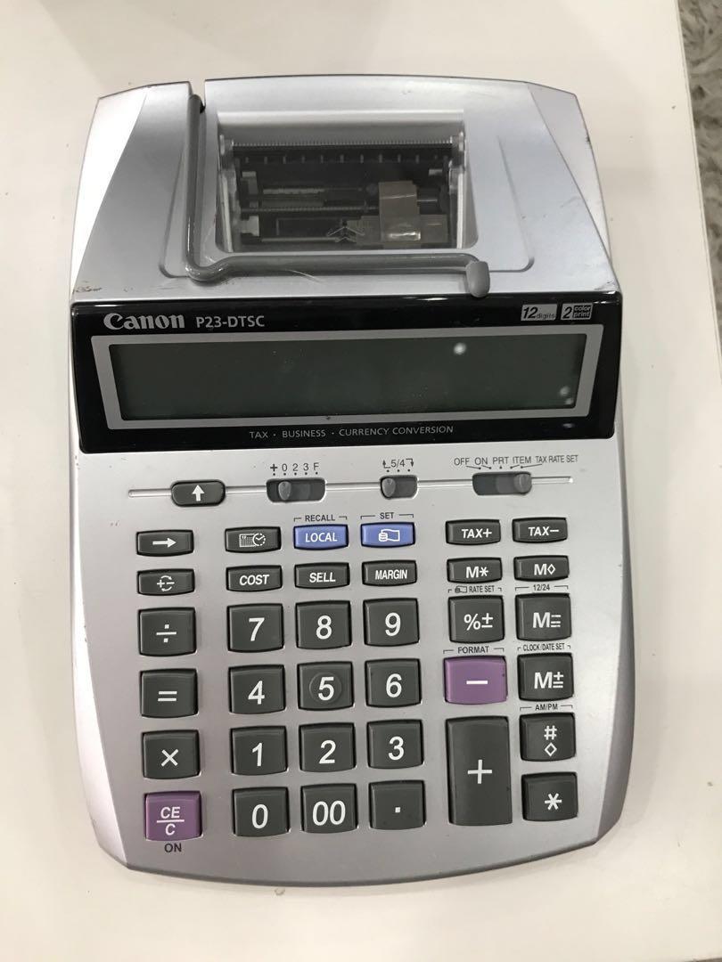 canon p23 dtsc
