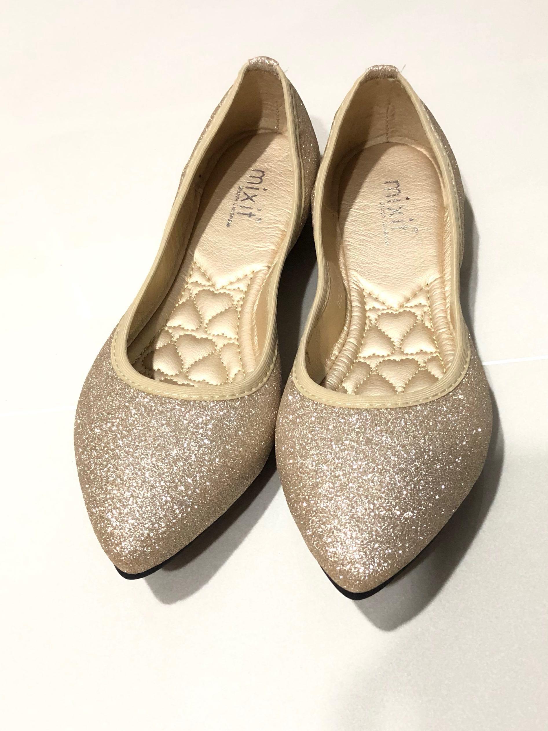Champagne Gold Shoes Women S Fashion Shoes Flats Sandals On