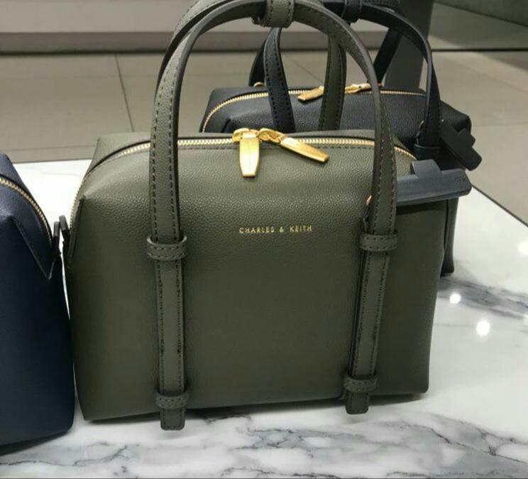 charles and keith boston bag