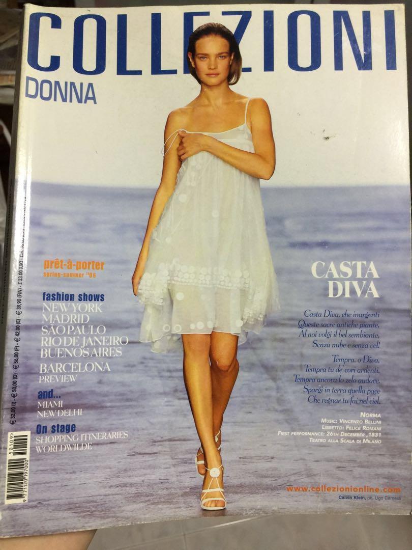 Collezioni Spring Summer 2006 Fashion Magazine Books Stationery Magazines Others On Carousell carousell