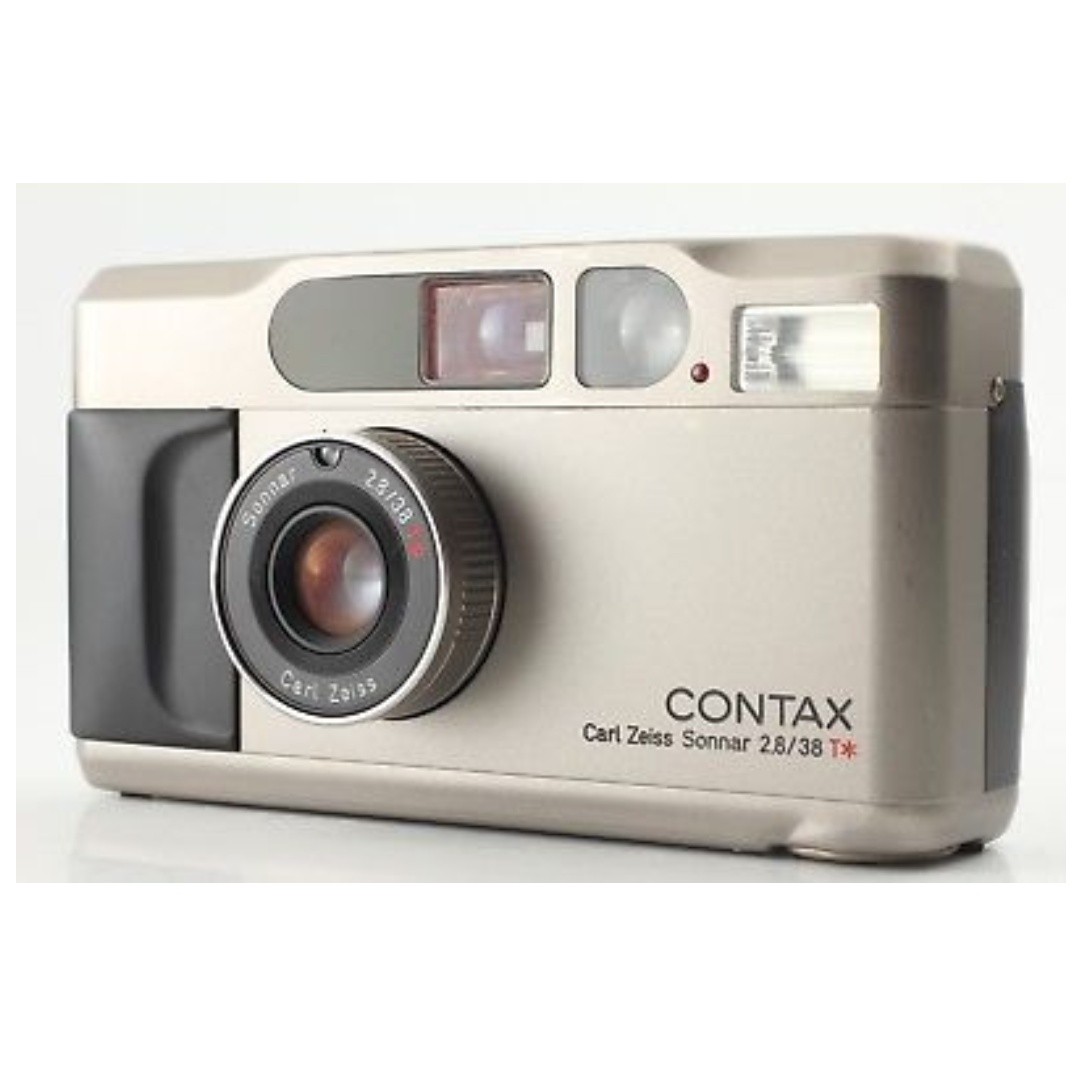 Contax T2 35mm Point & Shoot Film Camera, Photography, Cameras on Carousell