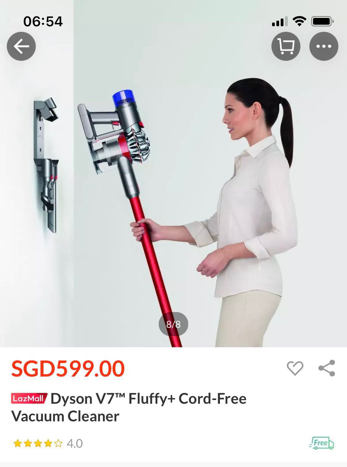 Dyson V7 Fluffy Plus Electronics Others On Carousell