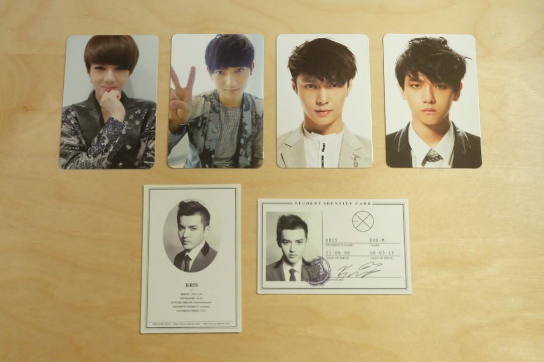 Wts Exo Official Photocards Entertainment K Wave On Carousell