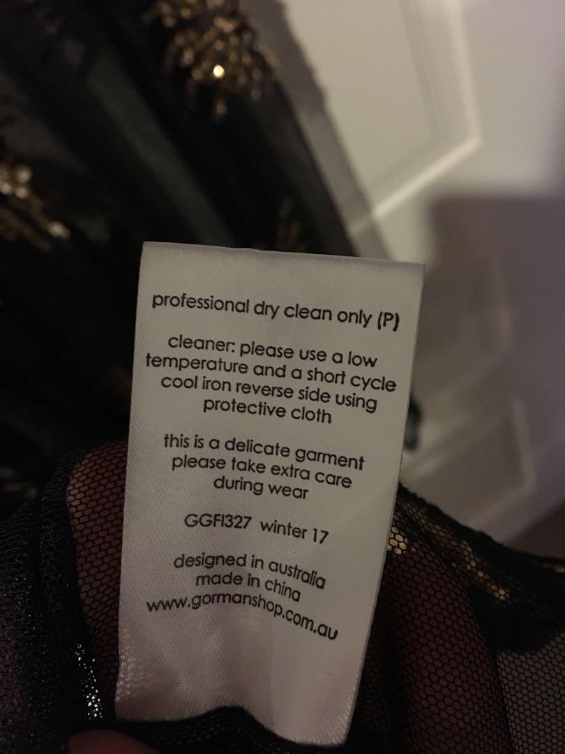 Gorman Wattle Bush Sequin Dress Size 14 