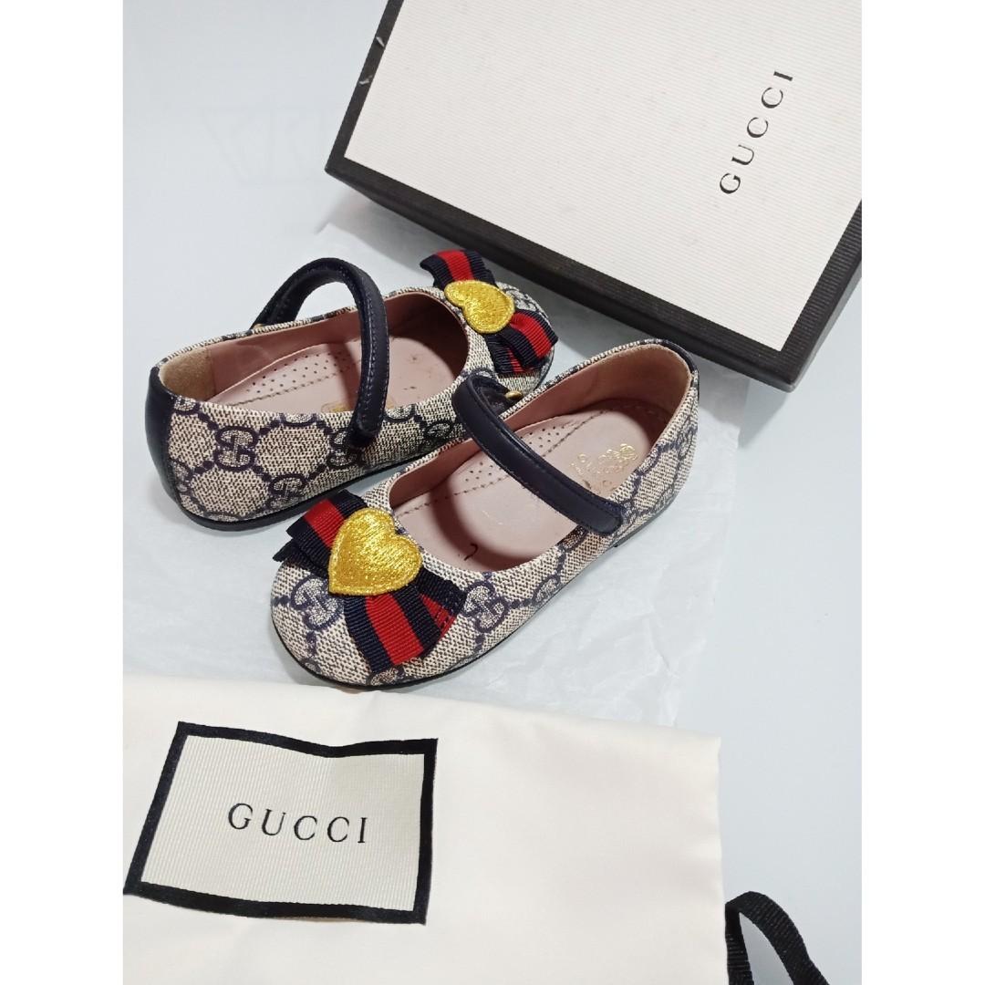 gucci baby ballerina shoes