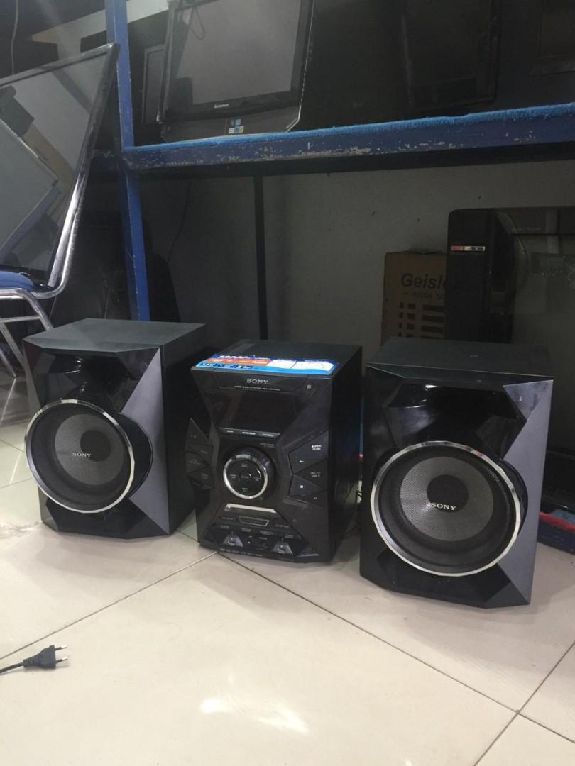 Hifi Sony, Home Audio System, 13200 W Pmpo, Bluetooth, 2 Slot Usb