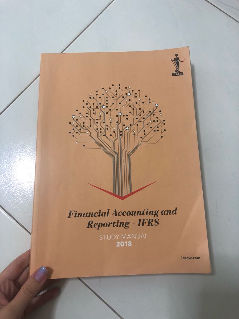 ICAEW FINANCIAL ACCOUNTING AND REPORTING STUDY MANUAL PDF 2021 visual data 5