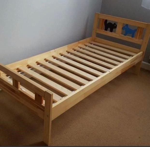 IKEA Kritter toddler bed, Babies & Kids, Baby Nursery & Kids Furniture, Childrens' Beds on Carousell