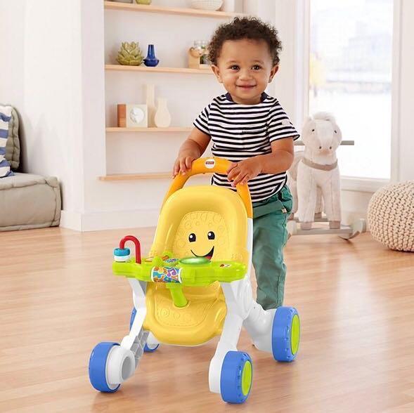 In-Stock) Fisher-Price Stroll Learn Walker, Yellow (Brand New