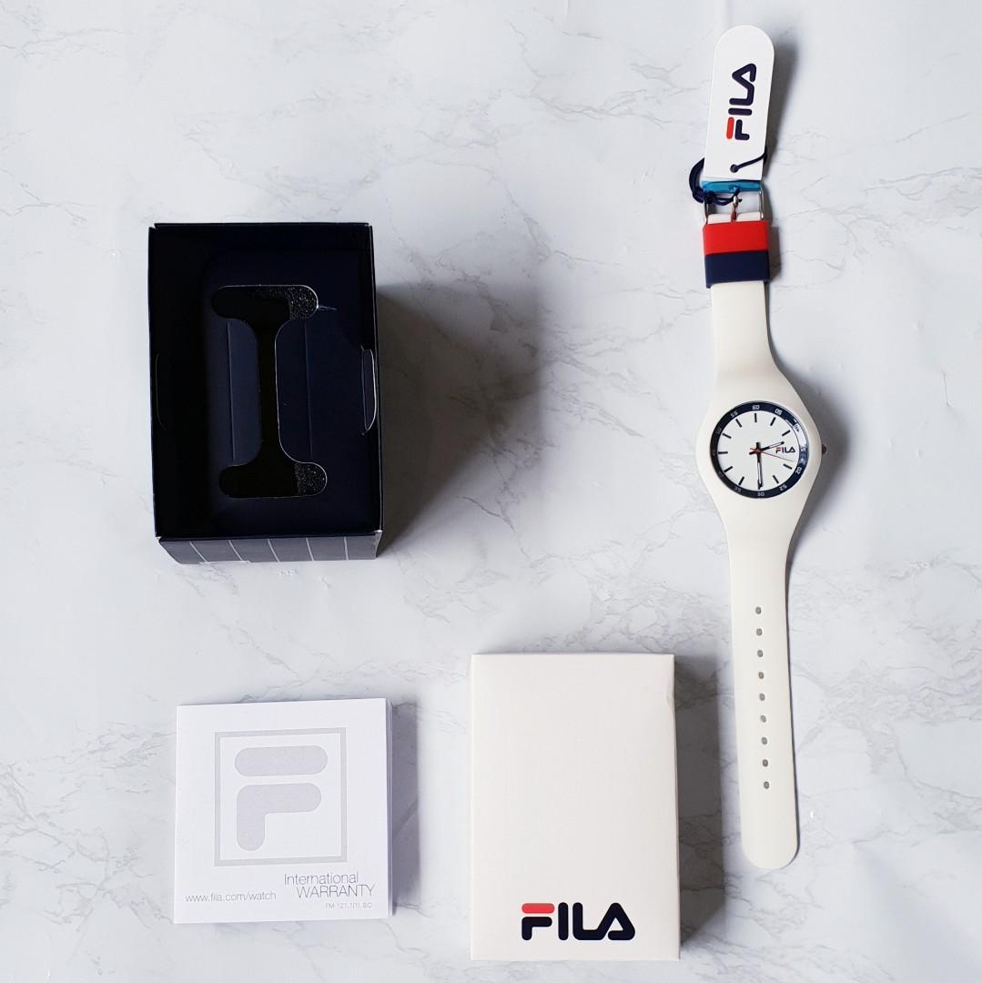 fila watch white