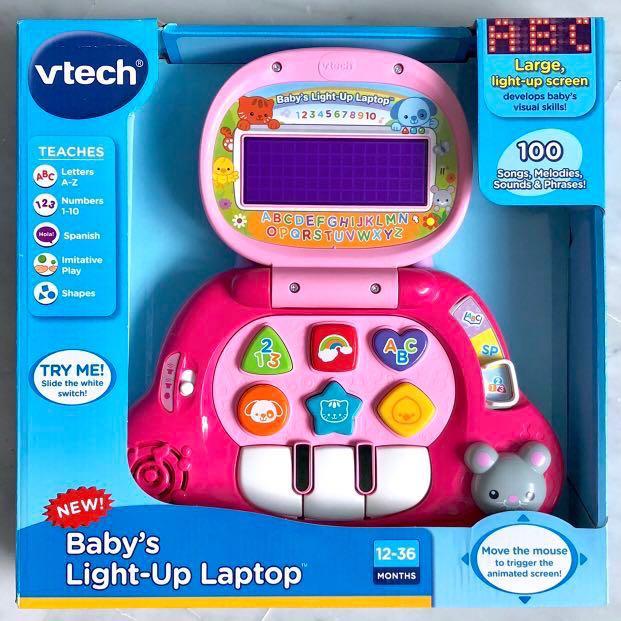 vtech baby light up laptop