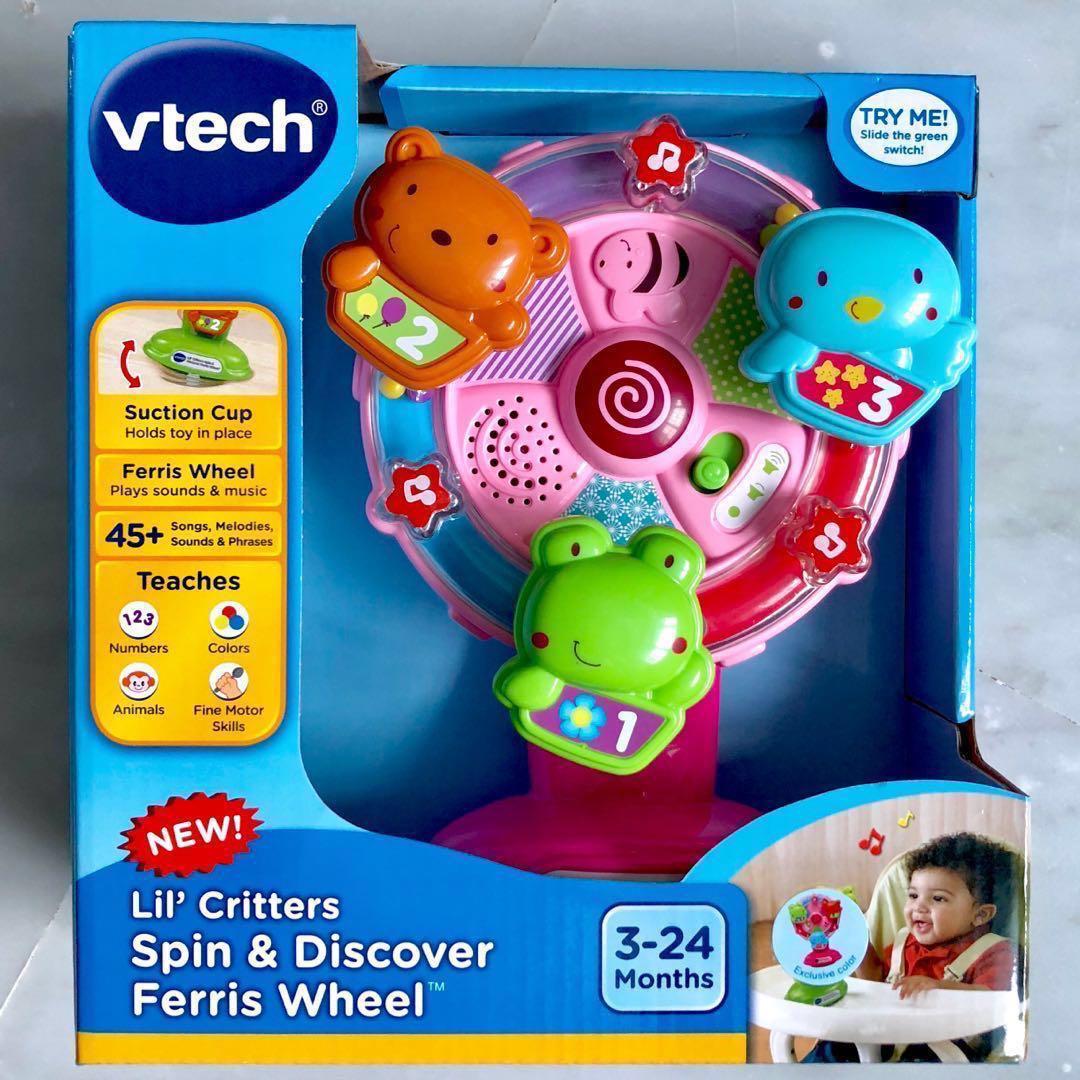 vtech lil critters spin and discover