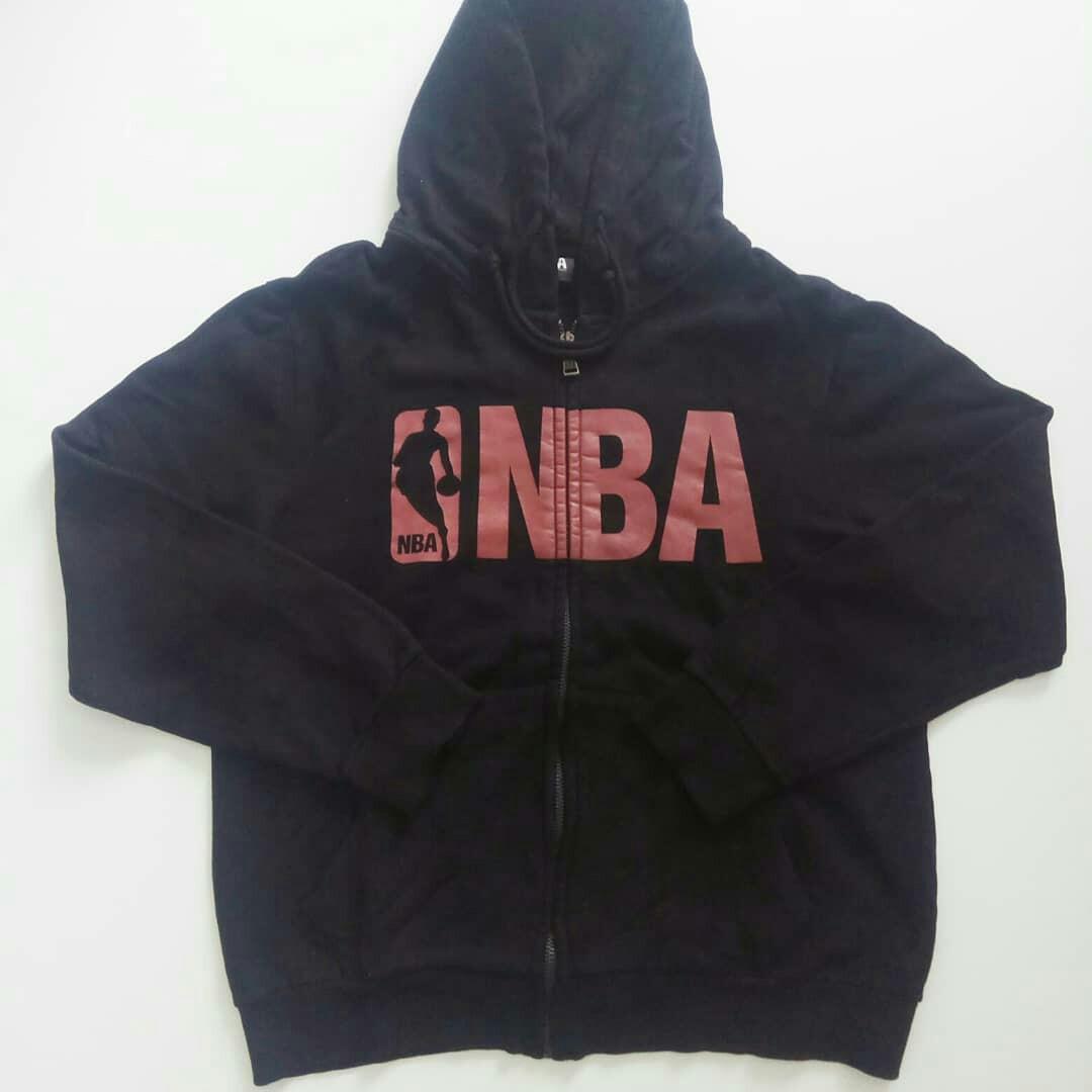 Jacket Hoodie NBA Original Fesyen Pria Pakaian Atasan di Carousell