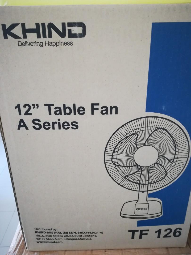 Khind 12 Table Fan Kitchen Appliances On Carousell