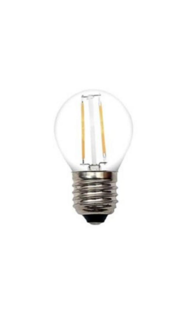 Led 2w Edison Light Bulb E27 Furniture Home Decor Lighting Supplies On Carousell