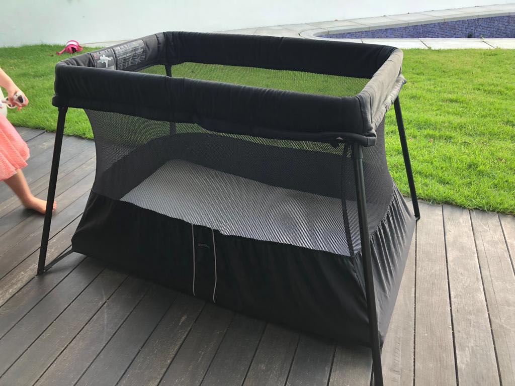 used travel cot