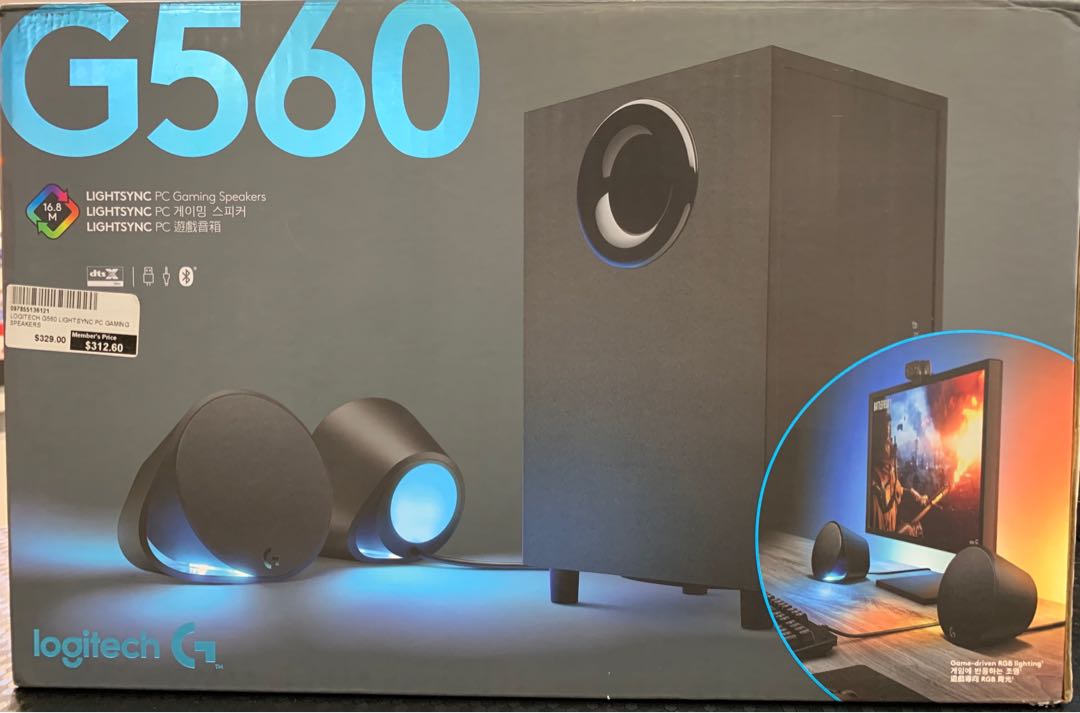 Logitech G560, Audio, Soundbars, Speakers & Amplifiers on Carousell