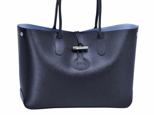 Longchamp Navy Blue Leather Tote Bag Women S Fashion Bags Wallets Handbags On Carou - Longchamp Navy Blue Leather Bag Longchamp Navy Blue Leather Tote Bag Women S Fashion Bags Wallets Handbags On Carou - Longchamp Navy Blue Leather Bag