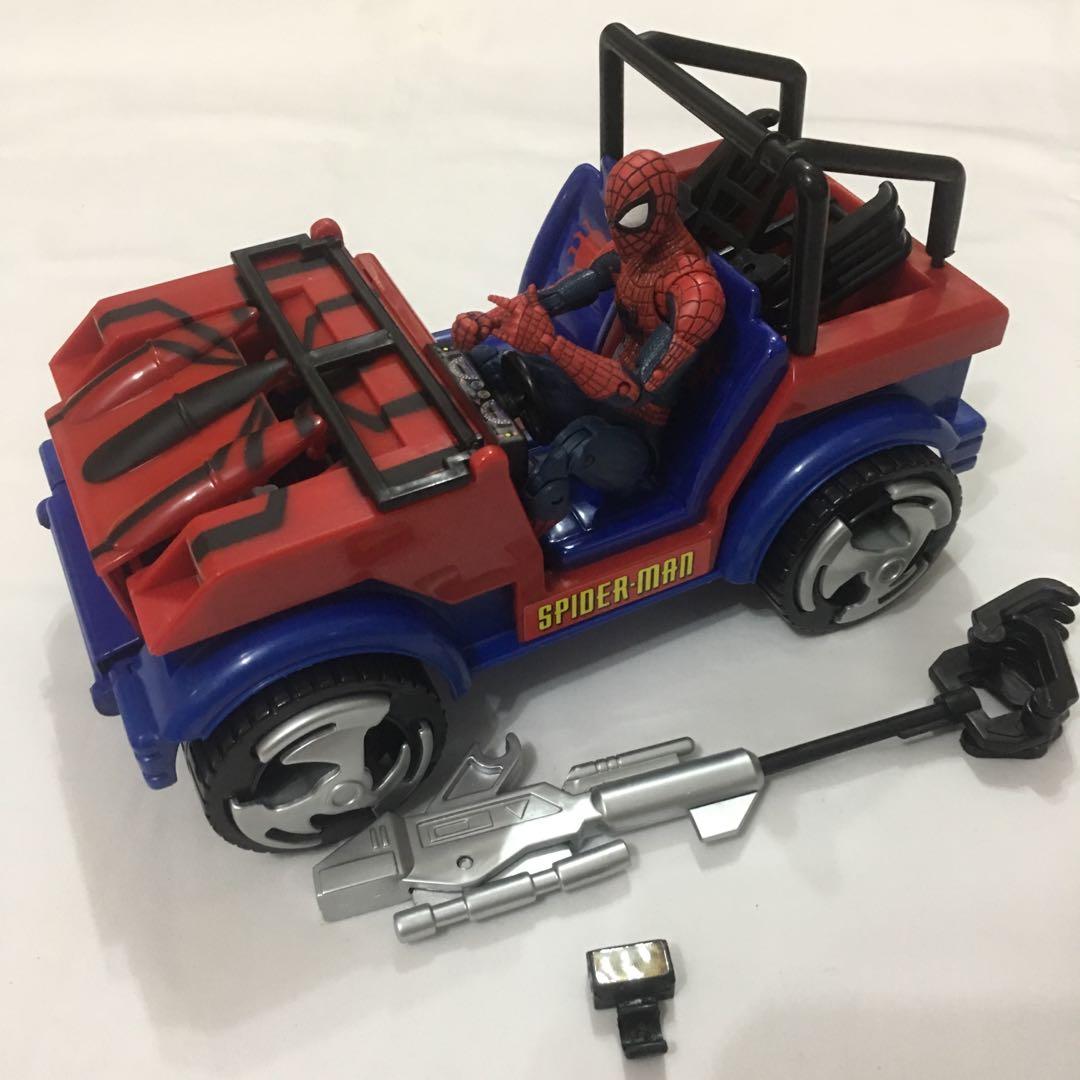 spiderman jeep toy