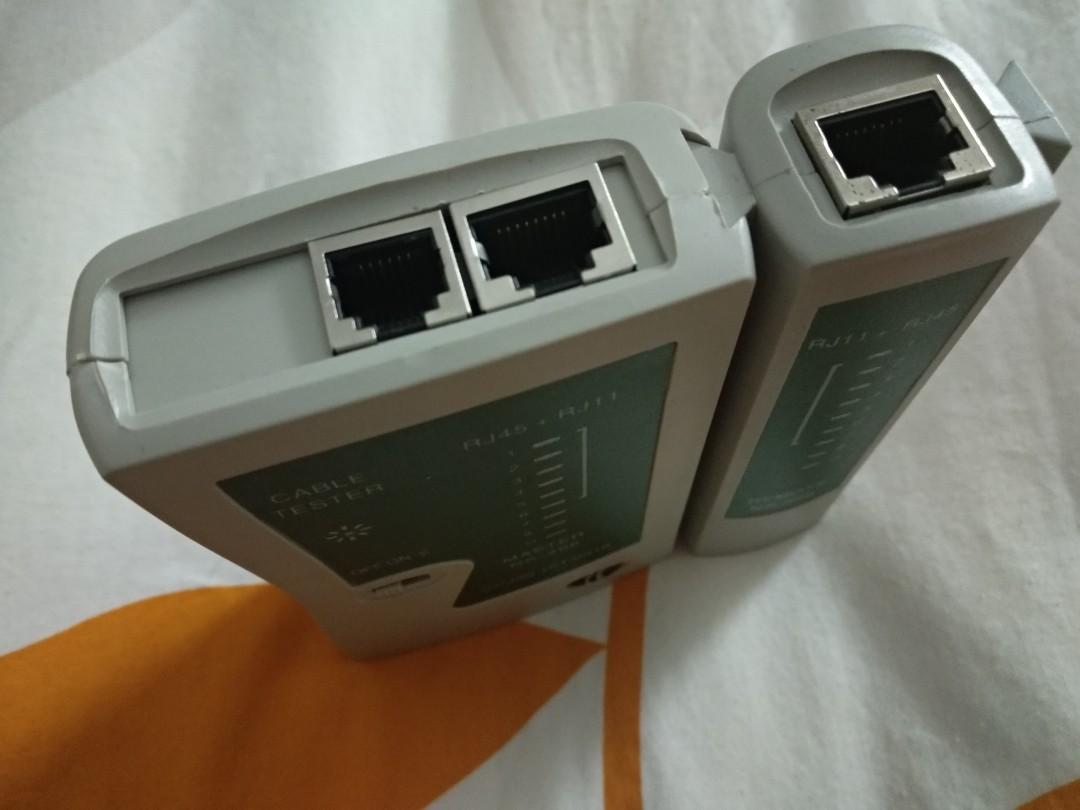 Network cable tester 網線測試器 NS468, 電腦＆科技, 電腦周邊及配件, Wifi及上網相關產品 Carousell