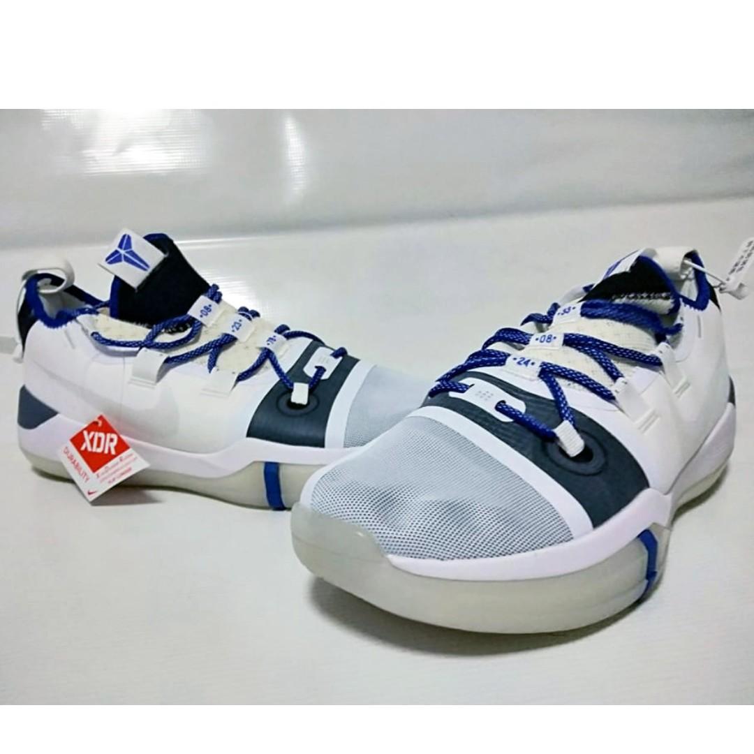 Nike Kobe AD Exodus White Blue Size 44 Men s Basketball Shoes