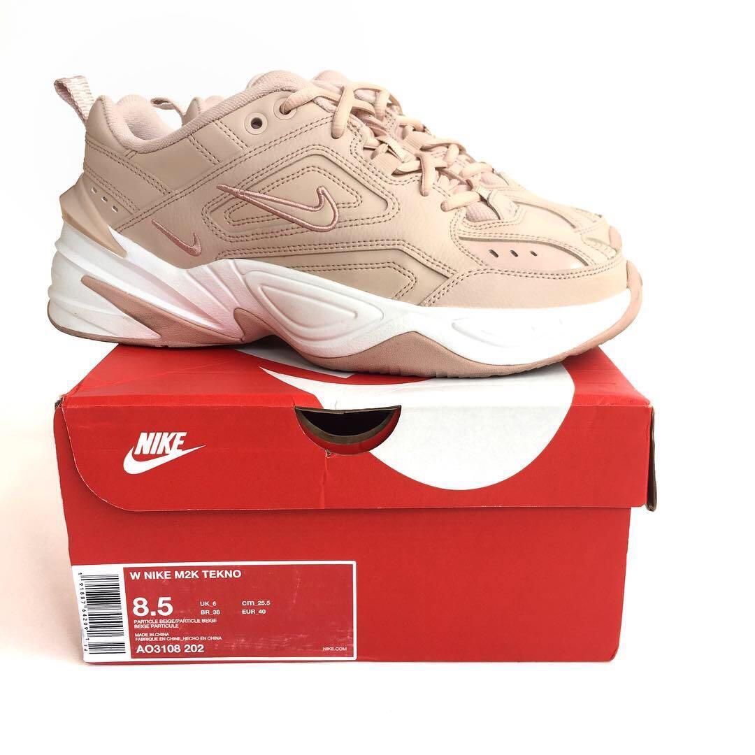 nike m2k tekno beige