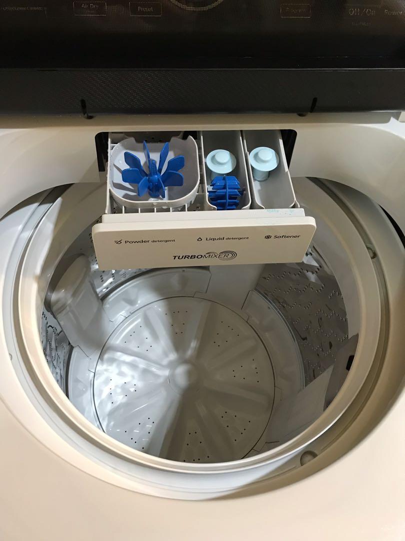 Panasonic Fully Automatic Washing Machine 8kgs Capacity NAF80A5, TV