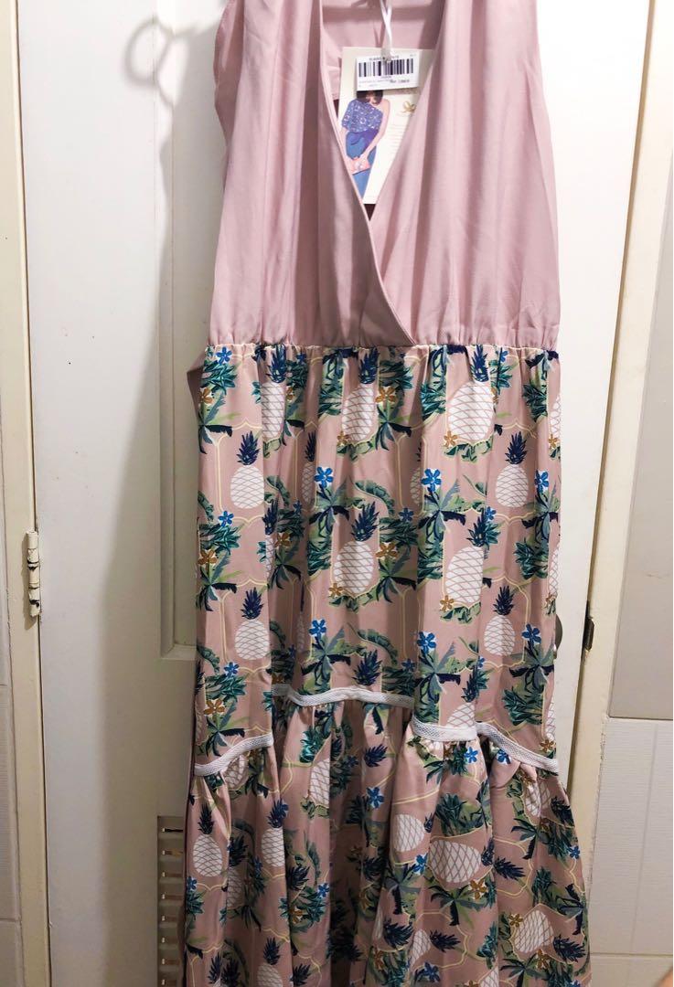 Plains \u0026 Prints Carmen Maxi Dress 