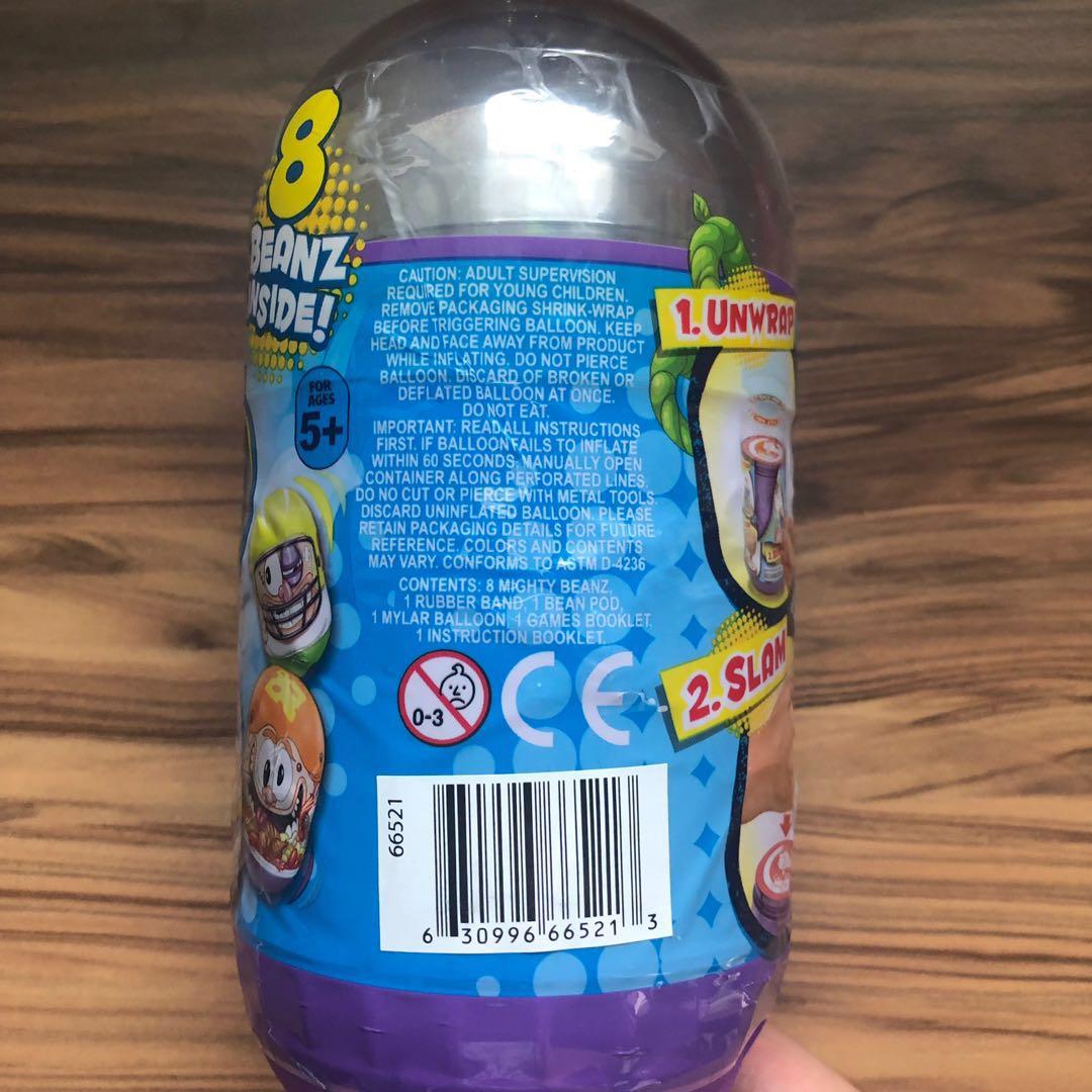 Mighty beanz top mylar balloon